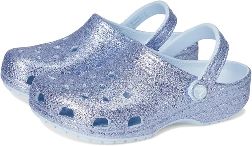 Vista 29 de Crocs Zuecos Clásicos con Purpurina para Niños