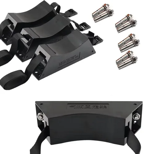 Vista 8 de Soporte de pared cilíndrica, soporte de tanque de nitrógeno resistente con tornillos SUS 304 y correa de 59 pulgadas compatible con 4 a 12 pulgadas
