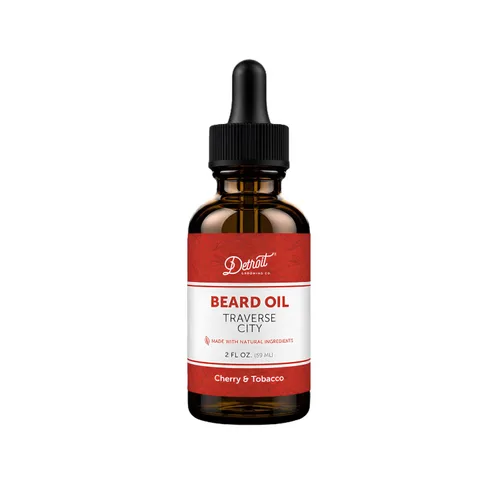 Vista 18 de Detroit Grooming Co. Aceite para barba 313 Fórmula natural, 1 oz