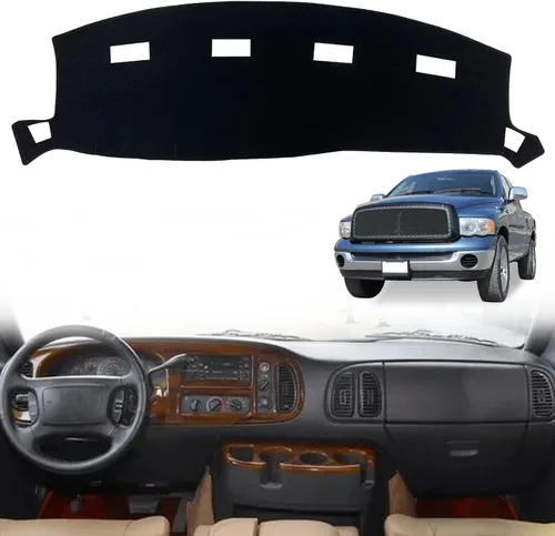 Vista 8 de Cubierta Alfombrilla Tapete Almohadilla Alfombra Antideslizante Personalizada Compatible con Dodge Ram 1994-1997 Protector Parasol (1994-1997)