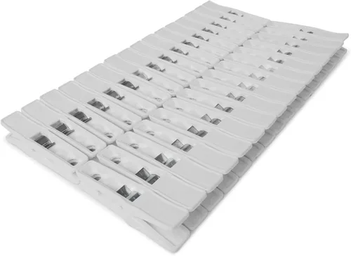 Vista 6 de Plasti-Flex Alfileres de ropa – Alfileres de ropa de plástico resistente – Pinzas para colgar ropa, secar, recortar – Clips de lavandería para secar