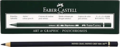 Vista 31 de Faber Castel Polychromos - Lápices de colores, 101, blanco, 6