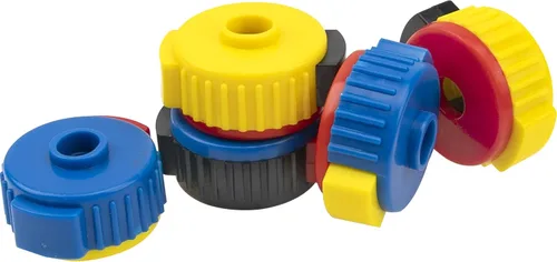Vista 3 de 5 piezas Yootones Drum Quick Release Nut Remove Platillos Tapón de rosca para soportes de base empotrada, kit de tambor limpiaparabrisas de tambor