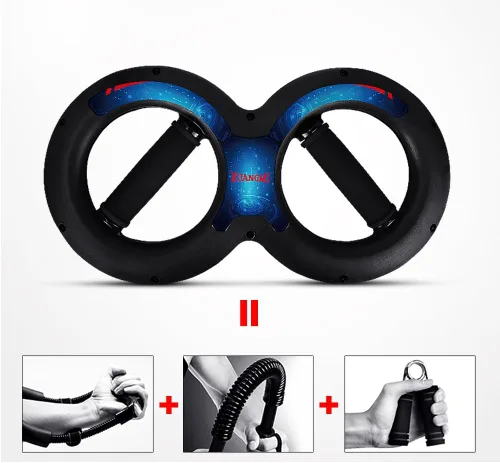 Vista 2 de Kuangmi Entrenador multifuncional para manos y antebrazos fortalecedores