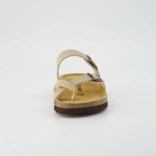 Vista 3 de CUSHIONAIRE Sandalia Luna JR con plantilla de corcho para niños con +comodidad