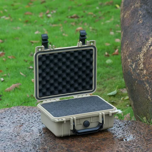 Vista 3 de MEIJIA Estuche Protector Impermeable IP67 Portátil para Todo Clima, Estuche Rígido para Cámara, Estuche Seco con Espuma Personalizable, Apto