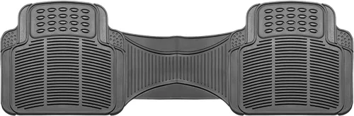 Vista 22 de FH Group Alfombrillas para Piso de Automóvil - Alfombrillas de Piso de Goma Resistente para Automóviles, Juego Trasero de Ajuste Universal