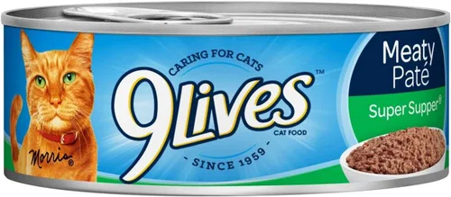 Vista 6 de 9Lives Paté de carne húmeda para gatos con carne de res real, 5.5 onzas, paquete de 4
