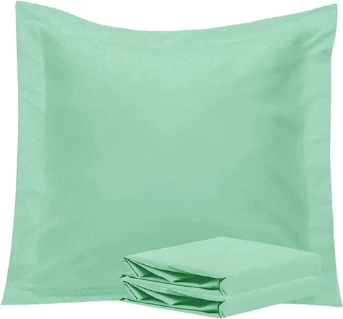Vista 67 de NTBAY Fundas de almohada estándar, paquete de 2 fundas de almohada de microfibra cepillada de 20 x 26 pulgadas, súper suaves y acogedoras