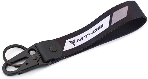 Vista 2 de MOWOK Compatible con Yamaha MT09 mt-09 TRACER 9 GT 2021 2022 todos los años cubierta de depósito de líquido de frenos de motocicleta llavero de vaso