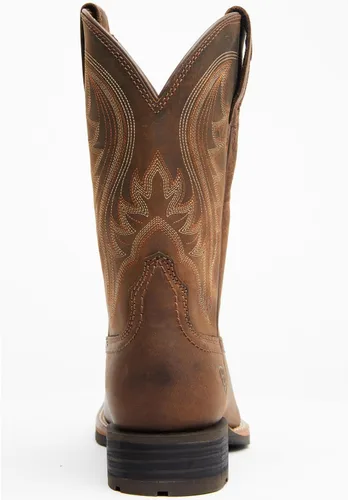 Vista 10 de Ariat Hybrid Rancher Western - Botas de piel para hombre, punta cuadrada