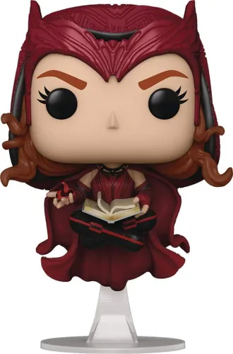 Vista 5 de POP Marvel: WandaVision - Figura de vinilo de The Scarlet Witch Funko Pop! (incluye funda protectora de caja compatible), multicolor, 3.75 pulgadas