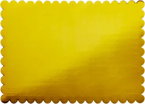 Vista 8 de Sparkle and Bash Tabla rectangular para tartas, 10 x 14 pulgadas, color dorado, paquete de 12 unidades, para cupcakes y bases de lámina dorada