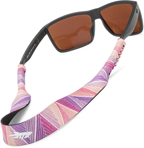 Vista 11 de Pilotfish Sujetador de neopreno para anteojos de sol, correa para lentes - Premium, ligero, tamaño perfecto para hombres y mujeres