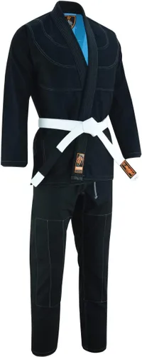 Vista 6 de Samurai Warrior Interior sublimado Pro Brazilian Jiu Jitsu BJJ Kimono Gi Uniforme Unisex Cinturón incluido