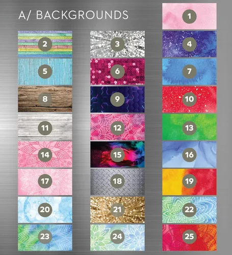 Vista 3 de Imán de casillero personalizado mediano para casillero, nombres personalizados, regalos para profesores, regalo de médicos, para tableros
