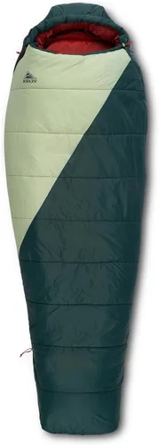 Vista 19 de Kelty Cosmic Relleno Sintético 20 Grados - Saco de Dormir para Mochileros – Correas de Compresión, Bolsa de Almacenamiento Incluida Azul oscuro