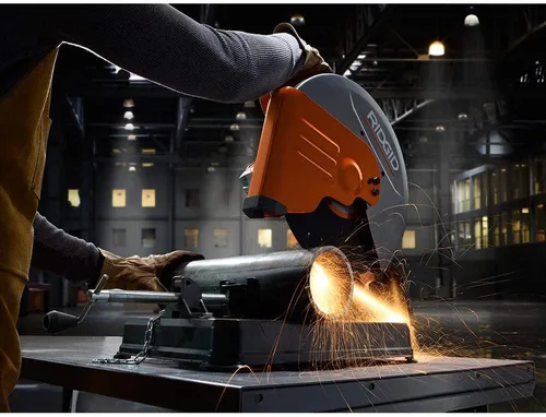 Vista 7 de RIDGID Sierra de corte abrasiva de 15 AMP de 14 pulgadas R41422 Not eligible for the Lifetime Service Agreement