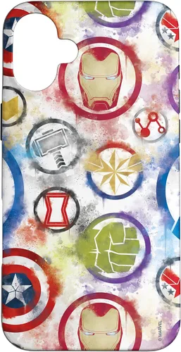 Vista 23 de Marvel Avengers Super Hero Icons - Carcasa para iPhone 17