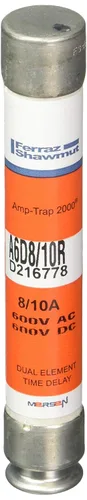 Vista 21 de Mersen a6d-r amp-trap Clase de 2000 time-delay/RK1 Fusible con fusible visual Open Indicador, 1