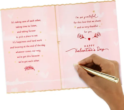 Vista 6 de Hallmark Tarjeta de San Valentín para esposa (felicidad y trabajo duro)