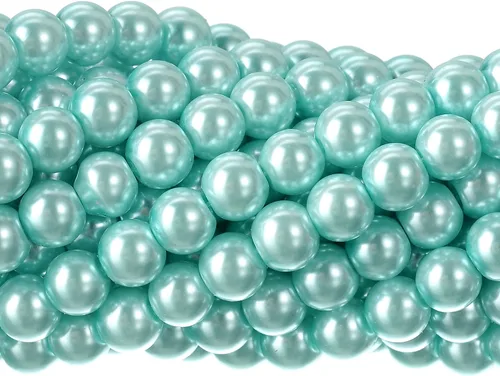 Vista 11 de RUBYCA 200 piezas de cuentas redondas de cristal checo satinado brillante pequeñas para hacer joyería 10mm Amatista Púrpura