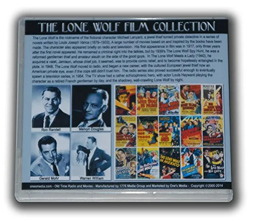 Vista 2 de THE LONE WOLF FILM COLLECTION - 15 MOVIES - 8 DVD-R