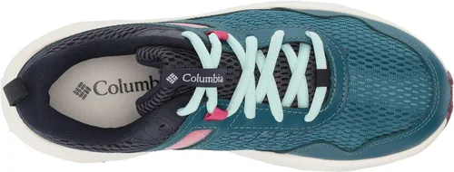 Vista 5 de Columbia Zapatos de senderismo Plateau para mujer, Aguas profundasMañana helada