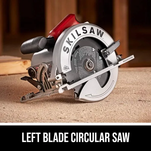 Vista 2 de SKIL Sierra circular Sidewinder de hoja izquierda de magnesio de 15 Amp 7-1/4 pulgadas Skilsaw - SPT67M8-01