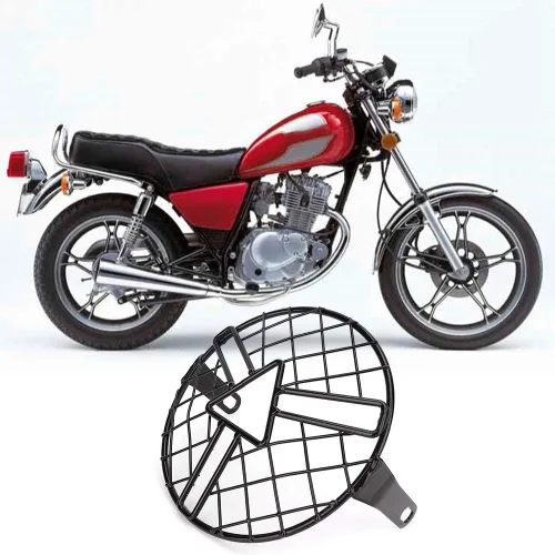 Vista 7 de Qiilu Triumph Scrambler 1200 - Cubierta para faros delanteros de motocicleta, protector de parrilla para faros delanteros de motocicleta, protector