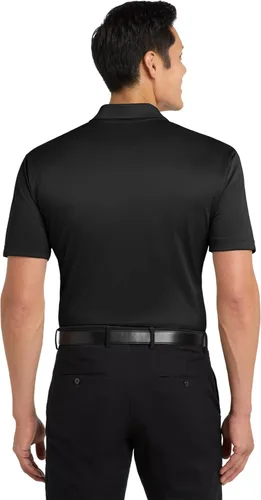 Vista 6 de Port Authority Polo unisex de seda Touch Performance Negro