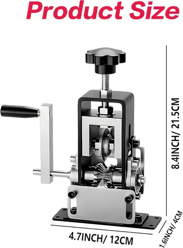 Vista 4 de Máquina peladora manual de alambre de 0.04 a 1 pulgadas, máquina peladora de alambre de cobre, peladora de alambre de cobre, herramienta de pelado