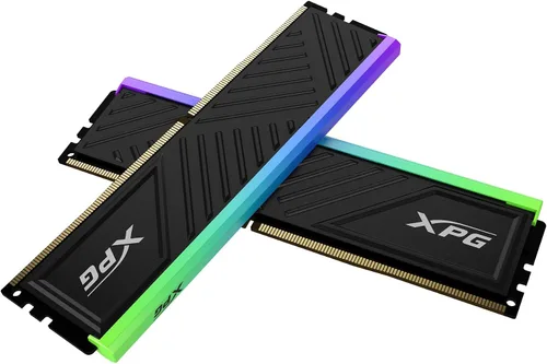 Vista 11 de XPG DDR4 D50 RGB 16GB (2x8GB) 3200MHz PC4-25600 U-DIMM 288-Pins Memoria de escritorio CL16-20-20 Kit Gris (AX4U32008G16A-DT50)