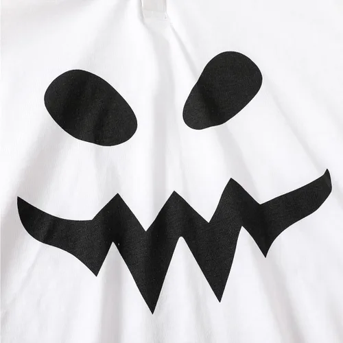 Vista 4 de Disfraz de Halloween para bebé, capa de fantasma, poncho con capucha