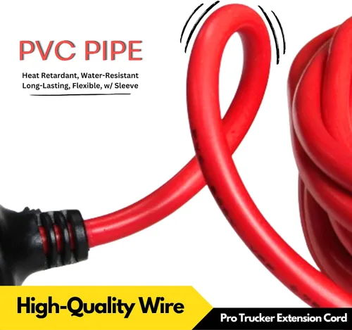 Vista 5 de Cable de extensión de enchufe de encendedor de cigarrillos de 12 pies resistente de 12 voltios