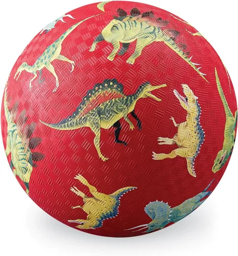 Vista 8 de Crocodile Creek Pelota de Patio de Juegos – Pelota de goma duradera para niños a partir de 3 años – Pelota inflable que rebota para kickball