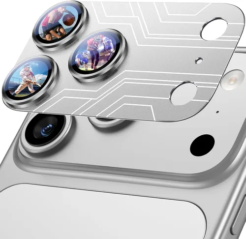 Vista 56 de Uyiton Protector de lente de cámara para iPhone 12 Pro Max, [protección contra caídas] [fuerte adsorción] cubierta de cámara de vidrio templado 9H