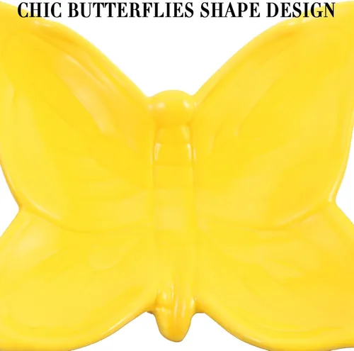 Vista 5 de Jabonera de mariposa para baño, jabonera, lindo soporte para jabón para ducha, jabonera linda, barra, jabonera, caja de jabón de baño, jabonera