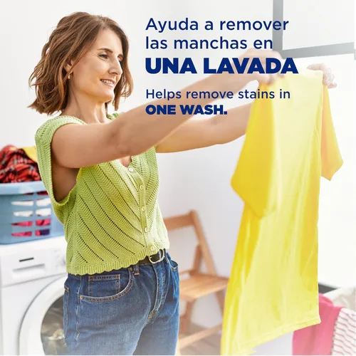 Vista 2 de Ariel Ultra Oxi Detergente en polvo para ropa, aroma original, 105 onzas, 66 cargas