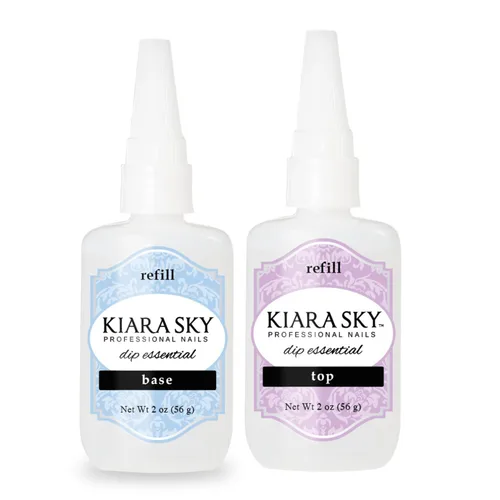 Vista 10 de KIARA SKY Liquid Essentials Dip Manicure 0.5 fl oz Capa base Paso #2