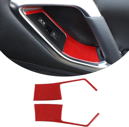Vista 10 de Calcomanía de fibra de carbono para coche, botón de elevación, cubierta de panel para Nissan GTR R35 2008 a 2016 (fibra de carbono)