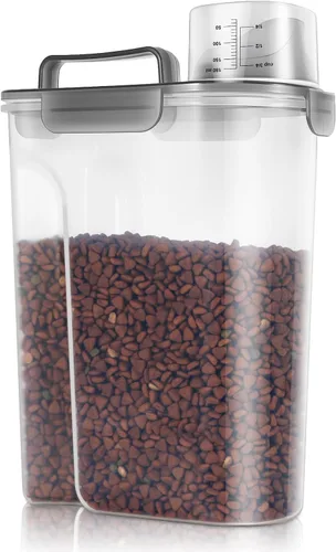 Vista 11 de TBMax Contenedor de Almacenamiento de Comida para Gatos y Perros de 5 a 7 libras, Contenedor Secundario de Almacenamiento de Comida para Mascotas