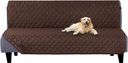Vista 118 de U-NICE HOME Funda para sillón reclinable, reversible, con correas elásticas, resistente al agua, protege de perros y mascotas, sillón pequeño