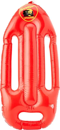 Vista 3 de Flotador salvavidas inflable Baywatch, talla única , Rojo