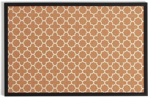Vista 6 de U Brands Tablero de anuncios de corcho de moda, 16 x 20 pulgadas, marco de madera negra