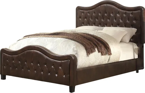 Vista 15 de Rosevera Turin Linen - Cama tapizada con paneles con cabecero ajustable con botones para dormitorio, tamaño Queen, carbono