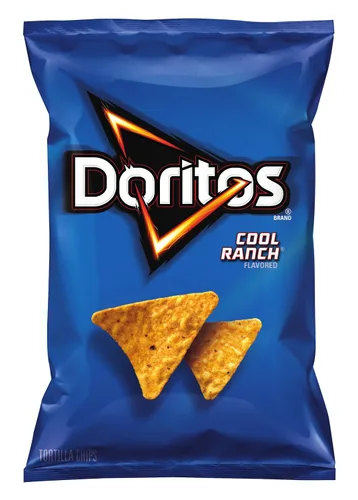 Vista 2 de Doritos Chips de tortilla saborizados, nacho picante, 42 onzas (paquete de 4)