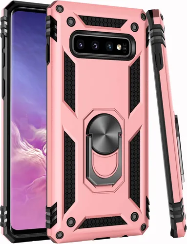 Vista 16 de LUMARKE Funda para Galaxy S8, pasa 16 pies, probada contra caídas con soporte de anillo magnético, compatible con soporte de montaje de automóvil