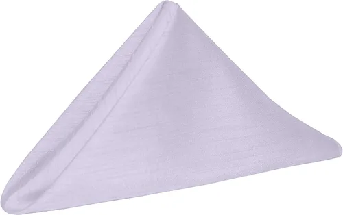Vista 32 de Ultimate Textile -1 docena - Reversible Shantung Satin - Majestic - Servilletas de tela Majestic de 20.0 x 20.0 in, color azul bígaro Periwinkle