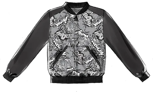 Vista 4 de McCall's Patrones Niños/Niñas/Niños Bomber Chaquetas